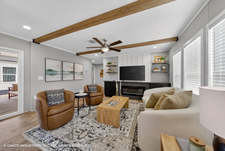 Vantage 32563N | 3 bedroom, 2 bathroom, 1706 sqft home. Nationally available model. Built by Cavco - Clarion.