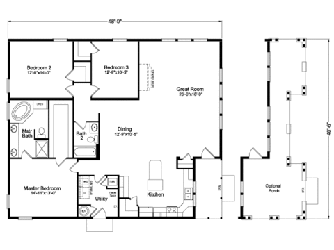 Mt. Bachelor | 3 bedroom, 2 bathroom, 1863 sqft home | Built by Cavco - Millersburg in Millersburg, OR.