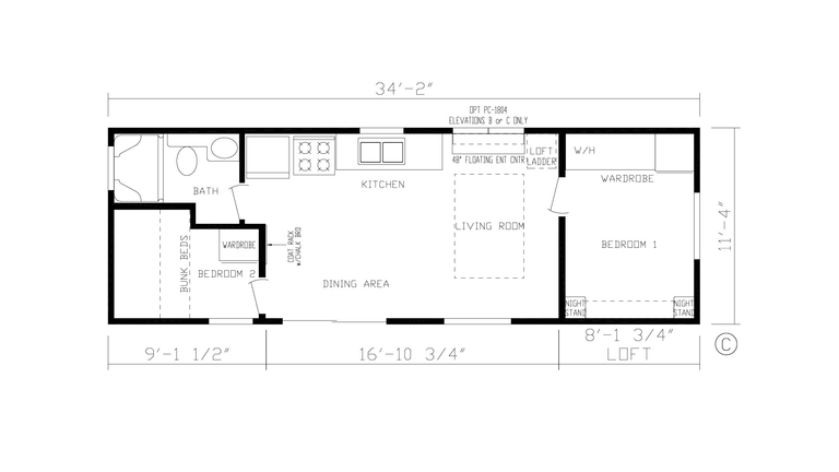 190002M PM Park Model from Fairmont Homes, Sturgeon Bay, WI