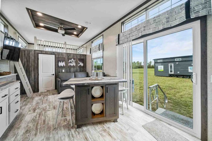 V1 190002M Park Model | 2 bedroom, 1 bathroom, 387 sqft home. Built by Cavco - Nappanee in Nappanee, IN.