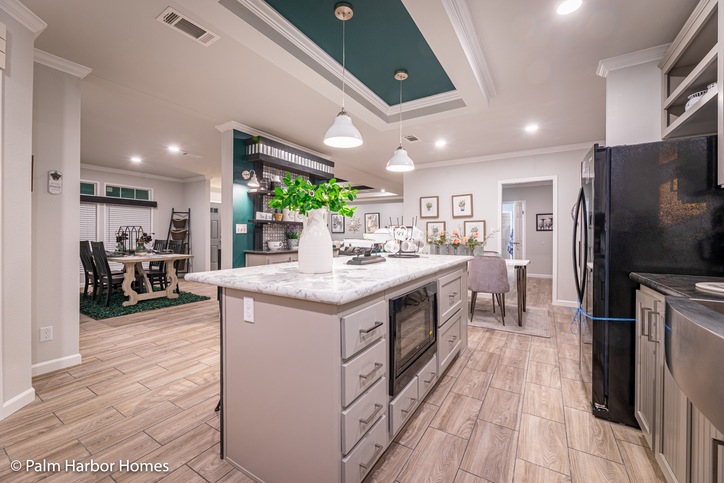 Vintage Farmhouse II 32764H | 4 bedroom, 2 bathroom, 2356 sqft home | Built by Cavco - Austin in Austin, TX.