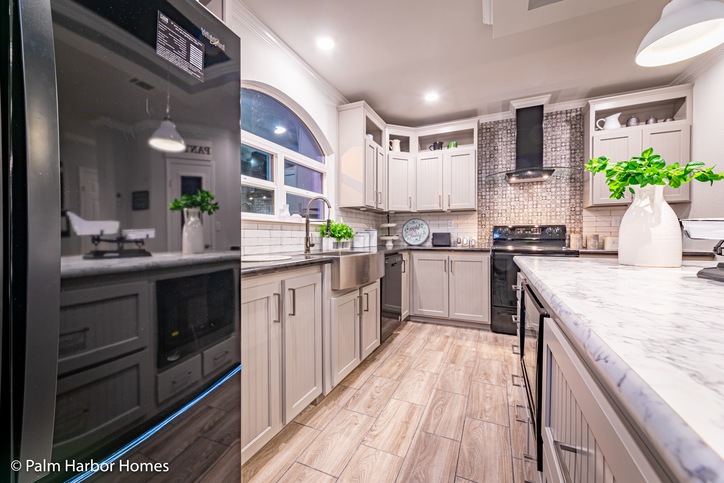 Vintage Farmhouse II 32764H | 4 bedroom, 2 bathroom, 2356 sqft home | Built by Cavco - Austin in Austin, TX.