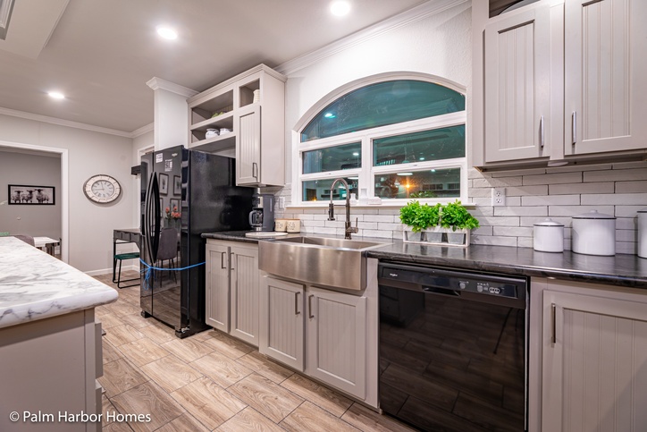 Vintage Farmhouse II 32764H | 4 bedroom, 2 bathroom, 2356 sqft home | Built by Cavco - Austin in Austin, TX.
