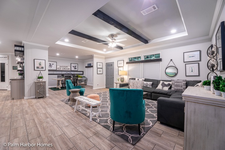 Vintage Farmhouse II 32764H | 4 bedroom, 2 bathroom, 2356 sqft home | Built by Cavco - Austin in Austin, TX.