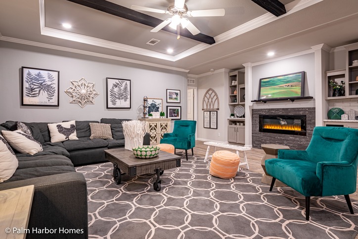 Vintage Farmhouse II 32764H | 4 bedroom, 2 bathroom, 2356 sqft home | Built by Cavco - Austin in Austin, TX.
