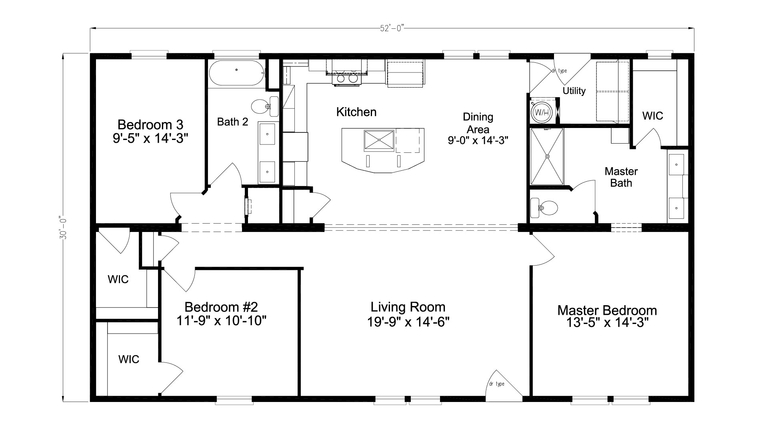 The Quinn by Cavco - Plant City in Plant City, FL | 3 bedroom, 2 bathroom, 1560 sqft home.
