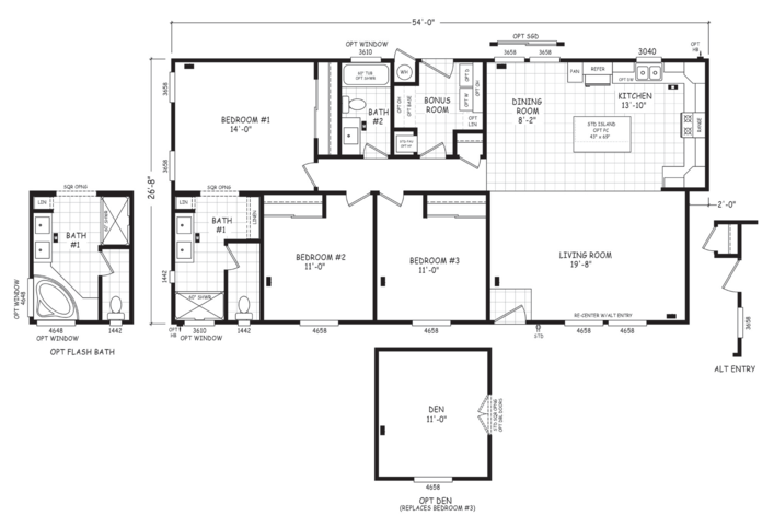 Edge 28543a Manufactured Home From Cavco West, A Cavco Company