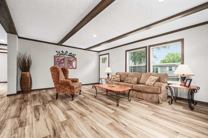 The Warrior 32563F | 3 bedroom, 2 bathroom, 1680 sqft home. Built by Cavco - Lafayette in Lafayette, TN.