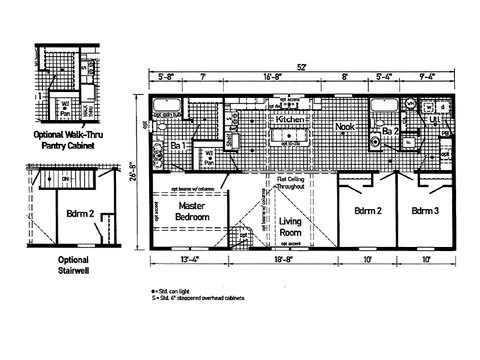 Polara 28523G | 3 bedroom, 2 bathroom, 1493 sqft home. Built by Cavco - Clarion in Shippenville, PA.