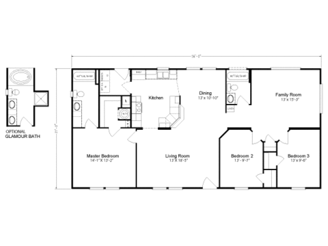 Klamath | 3 bedroom, 2 bathroom, 1512 sqft home | Built by Cavco - Millersburg in Millersburg, OR.