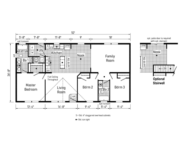 Charger 28523B | 3 bedroom, 2 bathroom, 1387 sqft home. Built by Cavco - Clarion in Shippenville, PA.