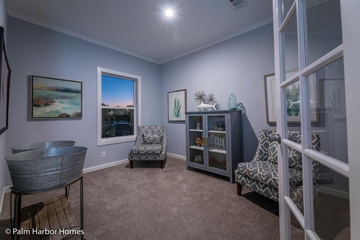 2 bedroom, 2 bathroom, 1393 square foot home. Built by Palm Harbor Plant City.