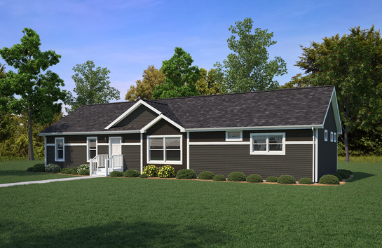 The Mystic Creek 92608 Modular Home from Fairmont Homes, a Cavco Company