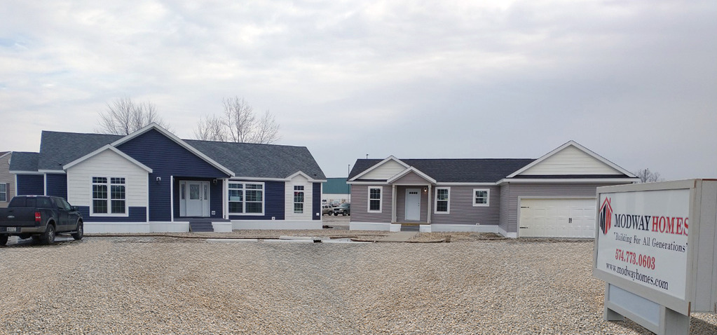 Our Brand New Modway Homes Model Center at the Fairmont Factory in Nappanee! Our Fairmont beautiful modular model homes are ready for visitors. Call 574-773-0603 to schedule a tour!