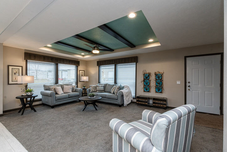 The Lincoln 28563B | 3 bedroom, 2 bathroom, 1549 sqft home | Built by Cavco - Montevideo in Montevideo, MN.