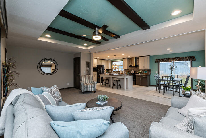 The Lincoln 28563B | 3 bedroom, 2 bathroom, 1549 sqft home | Built by Cavco - Montevideo in Montevideo, MN.