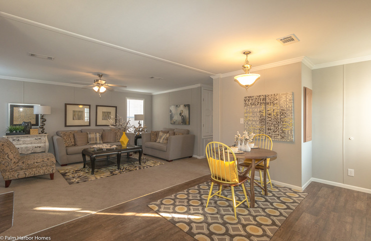 The Monet II | 3 bedroom, 2 bathroom, 1173 sqft home. Built by Cavco - Plant City in Plant City, FL.