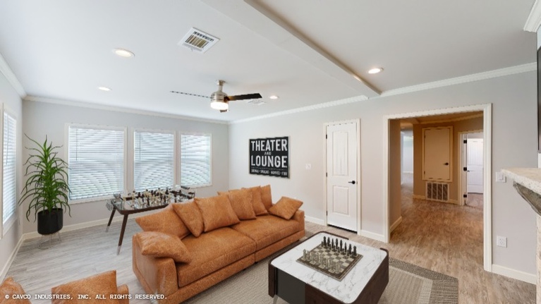 Beaumont 32784S | 4 bedroom, 2 bathroom, 2340 sqft home. Built by Cavco - Lake Arlington in Fort Worth, TX.