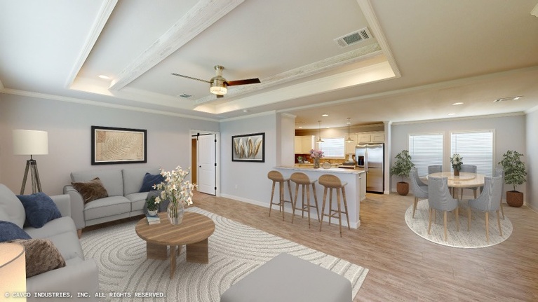 Beaumont 32784S | 4 bedroom, 2 bathroom, 2340 sqft home. Built by Cavco - Lake Arlington in Fort Worth, TX.
