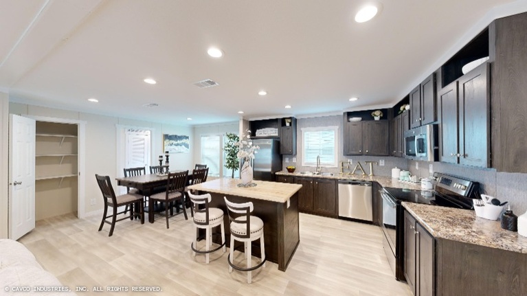Maple 28604S | 4 bedroom, 2 bathroom, 1600 sqft home. Built by Cavco - Lancaster in Lancaster, TX.