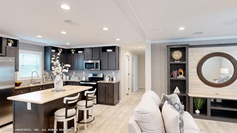 Maple 28604S | 4 bedroom, 2 bathroom, 1600 sqft home. Built by Cavco - Lancaster in Lancaster, TX.