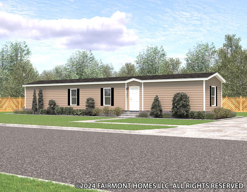 The Porter 24515 Manufactured Home from Fairmont Homes, a Cavco Company