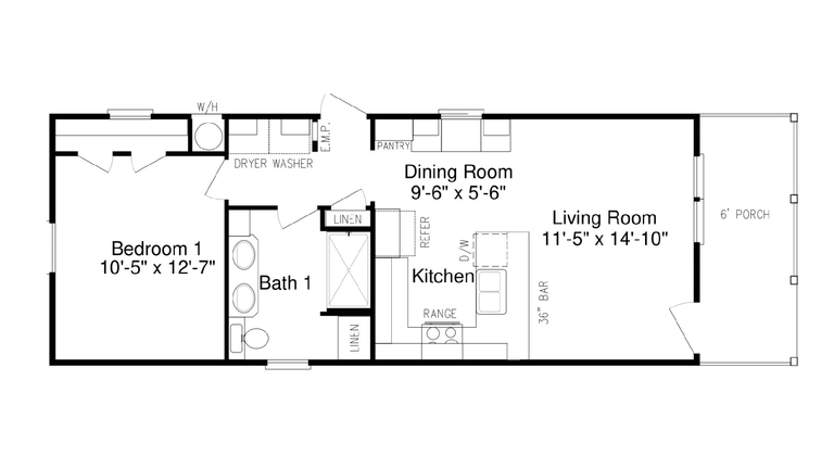 The Tiny Home by Solitaire 16461A Tyler TX