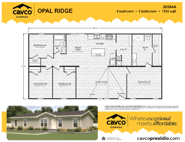 The Desperado - DOUBLE WIDE UNDER $100k! 28564A Tulsa OK