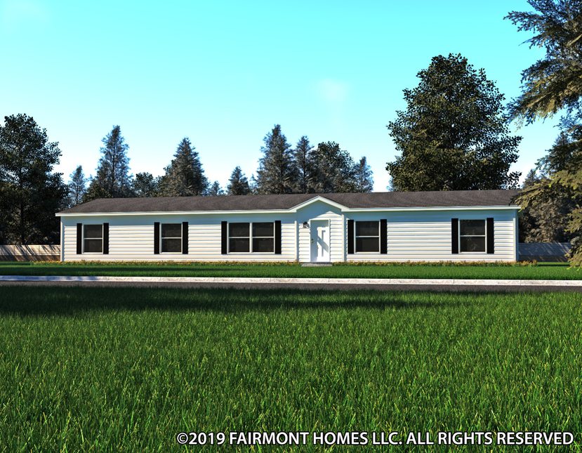Front Exterior - The Inspiration Series Goldberg 186026 Manufactured Home by Fairmont Homes