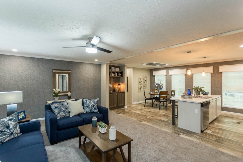 Living Room - The Inspiration Series Goddard 186029 Manufactured Home by Fairmont Homes