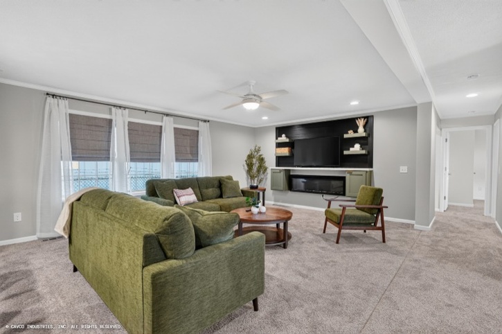 Augusta 32683A | 3 bedroom, 2 bathroom, 2040 sqft home. Built by Cavco - Shippenville in Shippenville, PA.