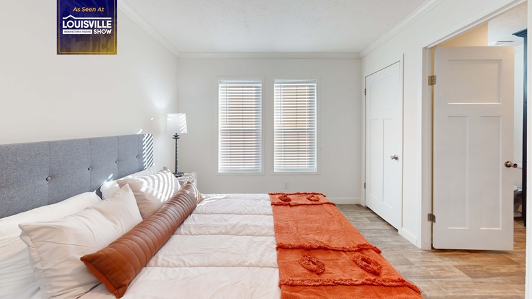 First HUD Approved Nationally Available Duplex | Side A: 3 bedroom, 2 bathroom, 1050 sqft. | Side B: 2 bedroom, 2 bathroom, 1050 sqft. Double porch.