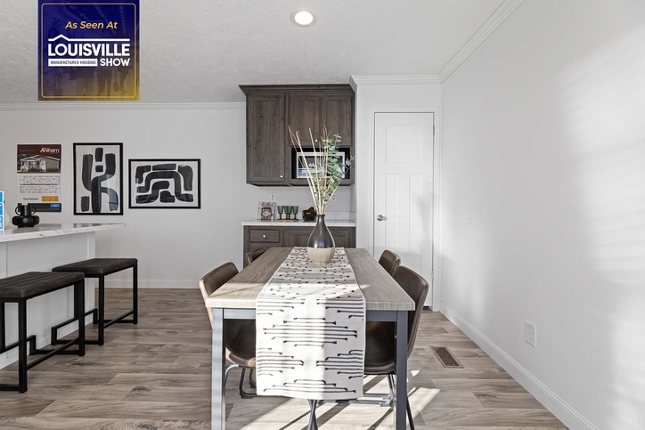 First HUD Approved Nationally Available Duplex | Side A: 3 bedroom, 2 bathroom, 1050 sqft. | Side B: 2 bedroom, 2 bathroom, 1050 sqft. Double porch.