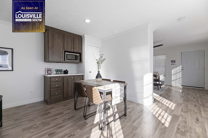 First HUD Approved Nationally Available Duplex | Side A: 3 bedroom, 2 bathroom, 1050 sqft. | Side B: 2 bedroom, 2 bathroom, 1050 sqft. Double porch.