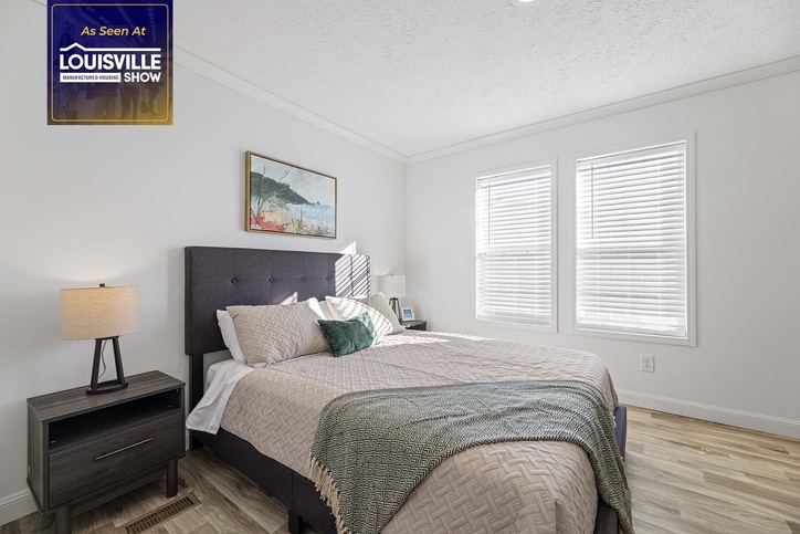 First HUD Approved Nationally Available Duplex | Side A: 3 bedroom, 2 bathroom, 1050 sqft. | Side B: 2 bedroom, 2 bathroom, 1050 sqft. Double porch.