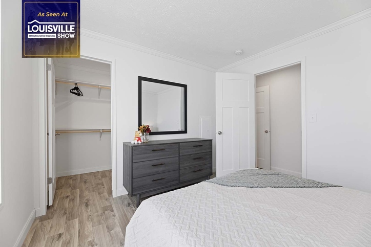 First HUD Approved Nationally Available Duplex | Side A: 3 bedroom, 2 bathroom, 1050 sqft. | Side B: 2 bedroom, 2 bathroom, 1050 sqft. Double porch.