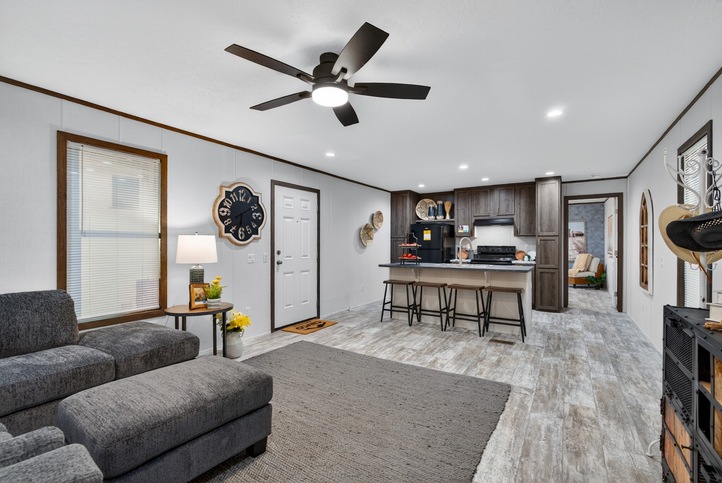 The Rainier | 3 bedroom, 2 bathroom, 1165 sqft home. Built by Cavco - Nappanee in Nappanee, IN.