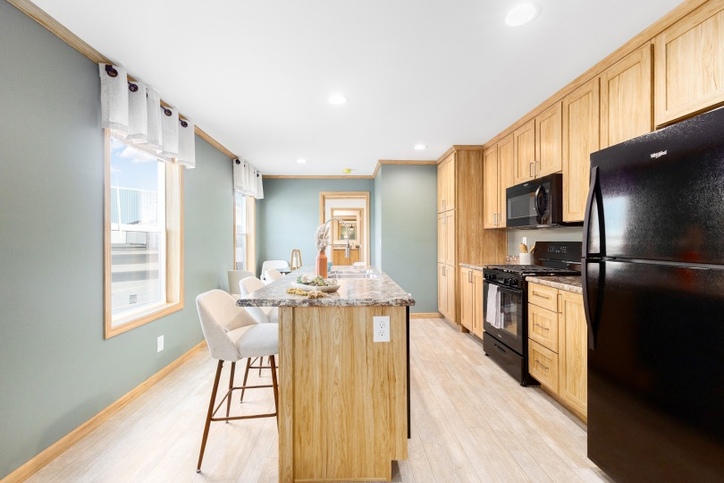 Edge 14763C | 3 bedroom, 2 bathroom, 1013 sqft home | Built by Cavco - Dorchester in Dorchester, WI.