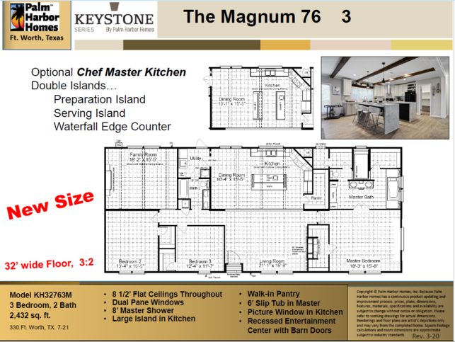 Magnum - Supersized Kitchen & Master - TOP Build & Huge Savings 30764M Tulsa OK
