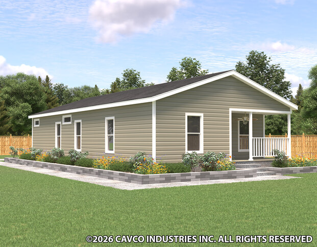 Harbor View 28522A | 2 bedroom, 2 bathroom, 1387 sqft home. Built by Cavco - Plant City in Plant City, FL.