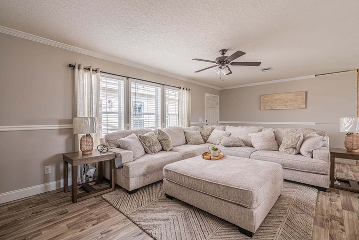 Kimbrel 28764A | 4 bedroom, 2 bathroom, 2026 sqft home | Built by Cavco - Moultrie in Moultrie, GA.