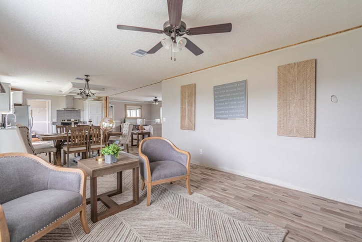 Kimbrel 28764A | 4 bedroom, 2 bathroom, 2026 sqft home | Built by Cavco - Moultrie in Moultrie, GA.
