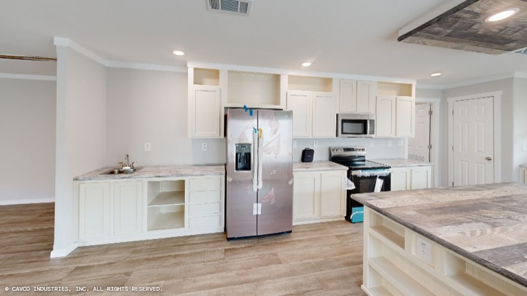Olympus 32744P | 4 bedroom, 2 bathroom, 2040 sqft home | Built by Cavco - Lancaster in Lancaster, TX.