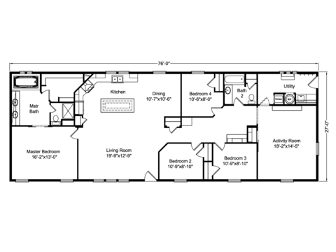 Mt. Olympus | 3 bedroom, 2 bathroom, 2052 sqft home | Built by Cavco - Millersburg in Millersburg, OR.
