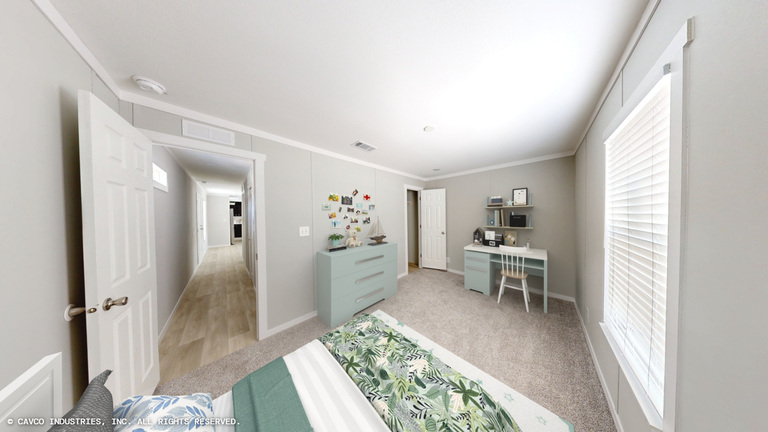 Hickory 16763A | 3 bedroom, 2 bathroom, 1292 sqft home. Built by Cavco - Lancaster in Lancaster, TX.