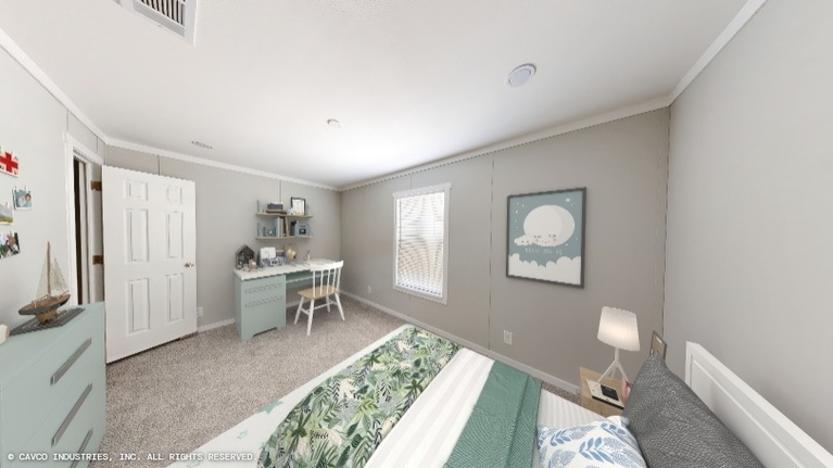 Hickory 16763A | 3 bedroom, 2 bathroom, 1292 sqft home. Built by Cavco - Lancaster in Lancaster, TX.