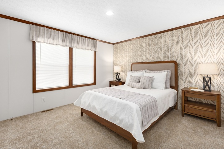 Blazer Select 28483E | 3 bedroom, 2 bathroom, 1280 sqft home. Built by Cavco - Clarion in Shippenville, PA.