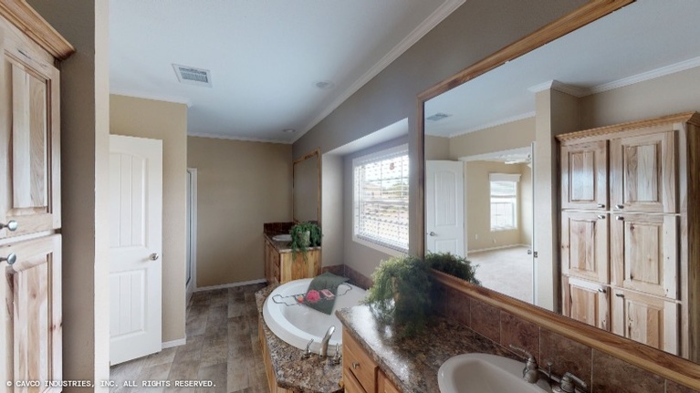 Armstrong 18783L | 3 bedroom, 2 bathroom, 1365 sqft home. Built by Cavco - Lake Arlington in Fort Worth, TX.
