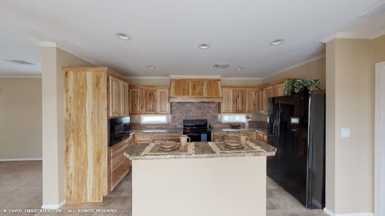 Armstrong 18783L | 3 bedroom, 2 bathroom, 1365 sqft home. Built by Cavco - Lake Arlington in Fort Worth, TX.