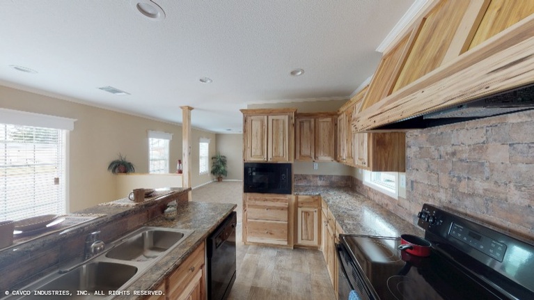 Armstrong 18783L | 3 bedroom, 2 bathroom, 1365 sqft home. Built by Cavco - Lake Arlington in Fort Worth, TX.